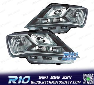 FAROS PARA SEAT TOLEDO IV 12-16 FONDO NEGRO