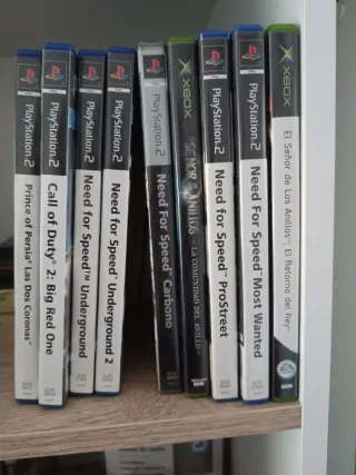 Lote Juegos PS2 y Xbox