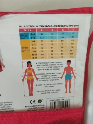 Disfraz Pastora Infantil