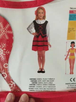 Disfraz Pastora Infantil