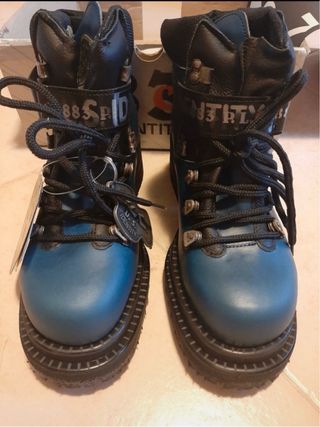 Anfibi 883 Police blu