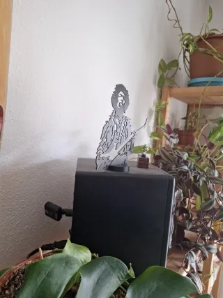 Figura Jimi Hendrix con Guitarra