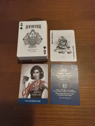 Baraja de cartas Aviator Heritage Edition