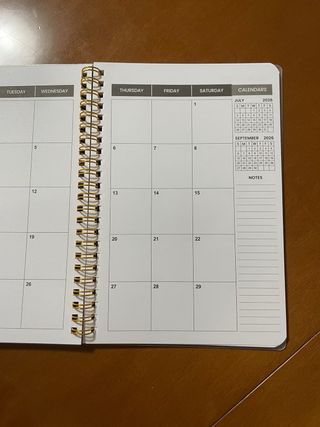 Monthly planner - agenda organizer personale