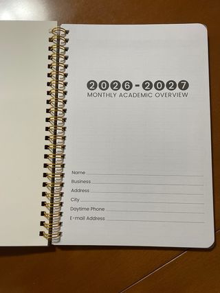 Monthly planner - agenda organizer personale