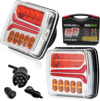 Kit Luces Traseras Magnéticas Inalámbricas 12V