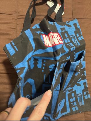 Bolso Totte Marvel Spiderman Azul Lona