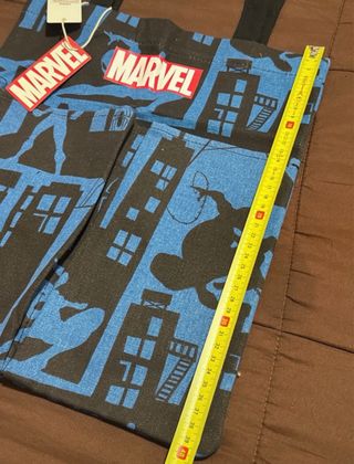 Bolso Totte Marvel Spiderman Azul Lona