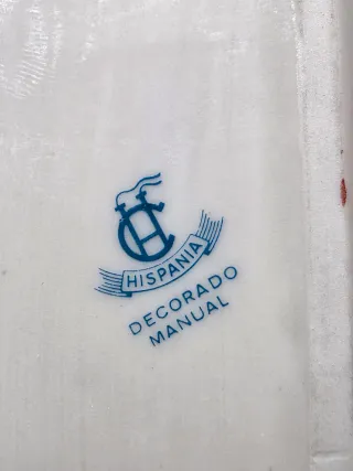 3 Bandejas Vintage Porcelana Doradas