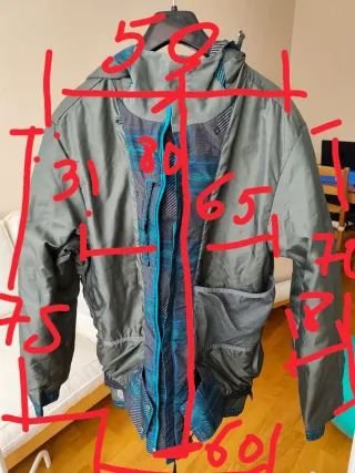 Chaqueta Nieve Rip Curl Talla M hombre