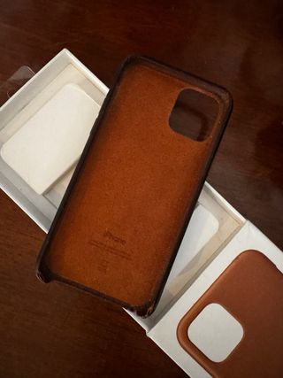 Funda iPhone 11 Pro Cuero Marrón