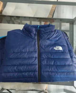 Chaqueta The North Face azul invierno