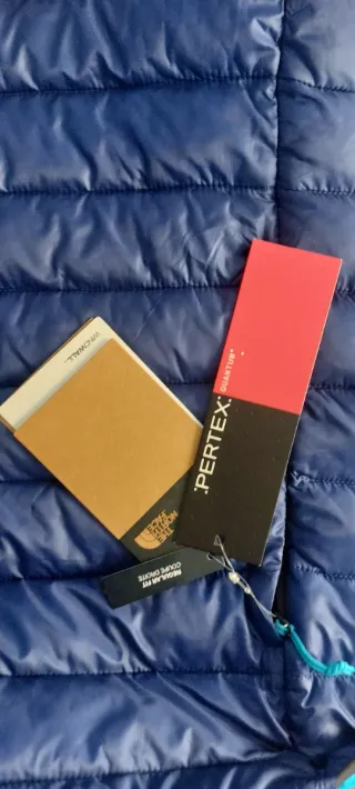 Chaqueta The North Face azul invierno