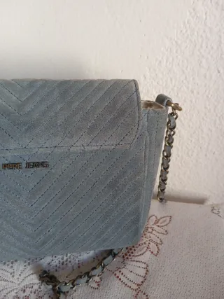 Bolso Pepe Jeans gris, azul
