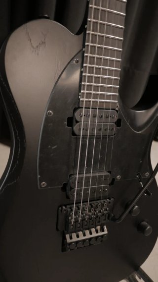 Guitarra Solar T1.6FRBOP Negra NUEVA