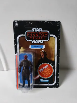 Star Wars Darth Maul Figura Retro Kenner