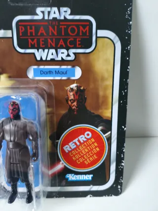 Star Wars Darth Maul Figura Retro Kenner