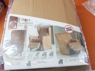 Funda Sillón Relax XL Eysa Elástica Rosa