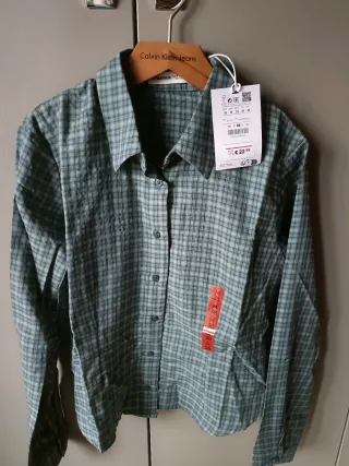 Camisa cuadros Pull&Bear M/38 NUEVA