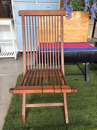 SILLA DE JARDÍN PLEGABLE