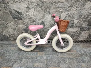 Bicicleta infantil rosa Bikloon