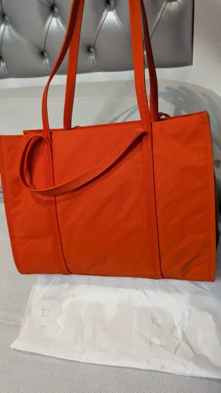 Bolso shopper Bimba y Lola naranja