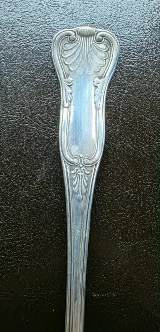 Par de cubiertos antiguos cuchara y tenedor