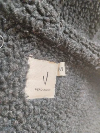 Abrigo largo mujer negro cremallera