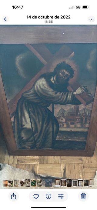 Cuadro religioso antiguo