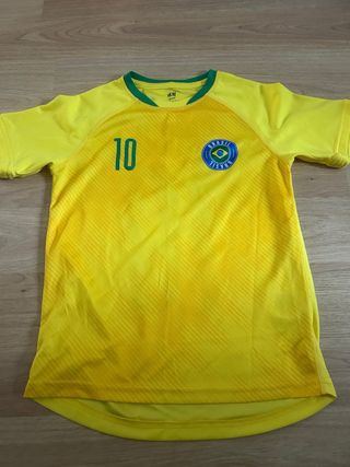 Camiseta H&M Brasil Talla 10