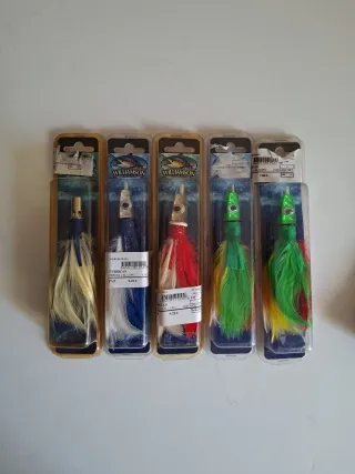 Lote Señuelos de pesca curricán Williamson