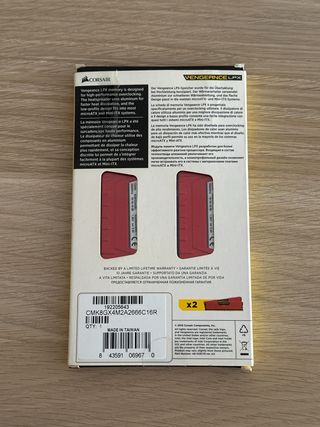 Corsair Vengeance LPX DDR4 8GB (2x4GB) 2666MHz