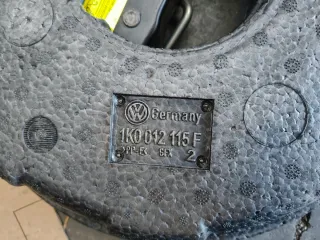 Rueda repuesto y kit gato VW Golf V Plus