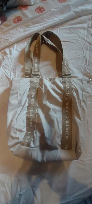 Bolso Tote Tommy Hilfiger Beige