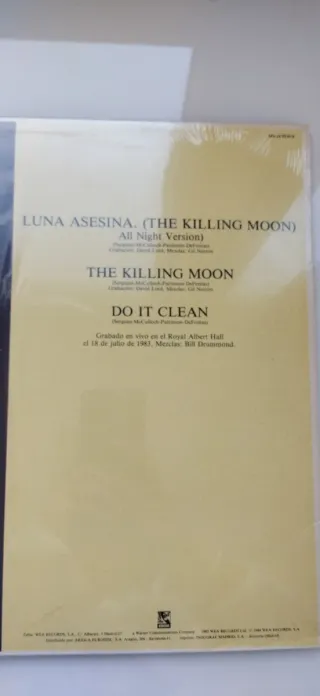 Vinilo Echo & The Bunnymen The Killing Moon