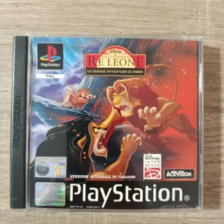 🇮🇹 Il Re Leone PS1 - La Grande Avventura di Simb