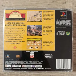 🇮🇹 Il Re Leone PS1 - La Grande Avventura di Simb