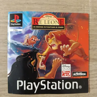 🇮🇹 Il Re Leone PS1 - La Grande Avventura di Simb