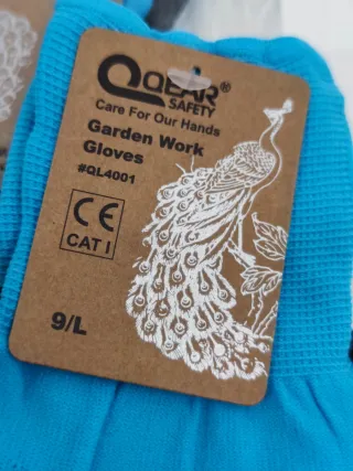 3 Pares Guantes Trabajo Jardín