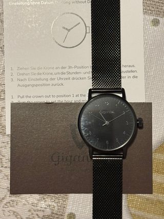 Reloj Gigandet Negro Mujer