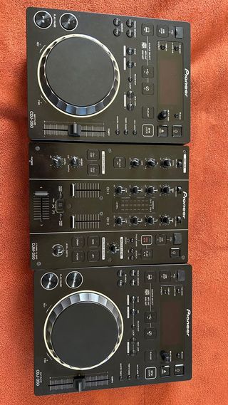 Pioneer CDJ-350 y DJM-350 con maletín