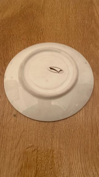 Plato Guardia Civil porcelana