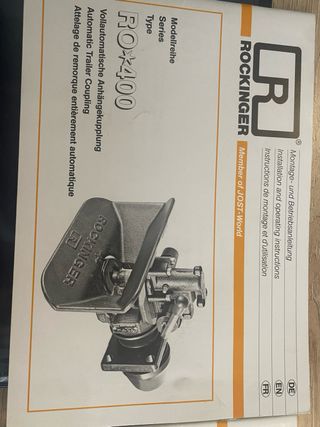 ENGANCHE ROCKINGER RO-400 Burlon 40 mm .Envio incl