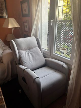 Sillón geriátrico relax elevador 2 motores