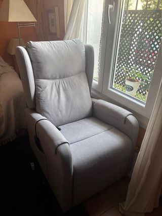 Sillón geriátrico relax elevador 2 motores