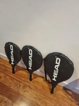 3 Raquetas Head 21, 23 y 25