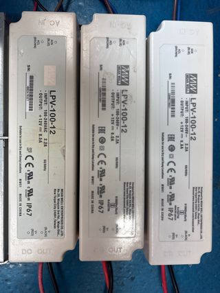 Transformadores de corriente para tiras LED