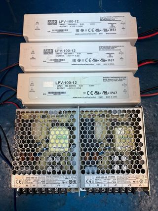 Transformadores de corriente para tiras LED