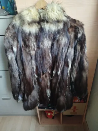 Chaquetón de piel ,zorro aryente