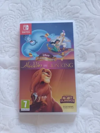 Aladdin y Rey León Clásicos 16-Bit Switch
